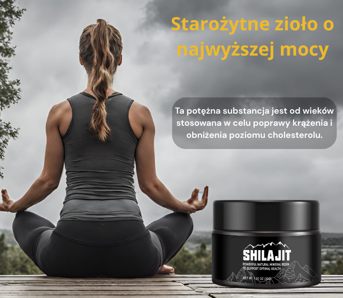 Shilajit | Naturalna Żywica Mineralna z Himalajów (1+1 Za Darmo)